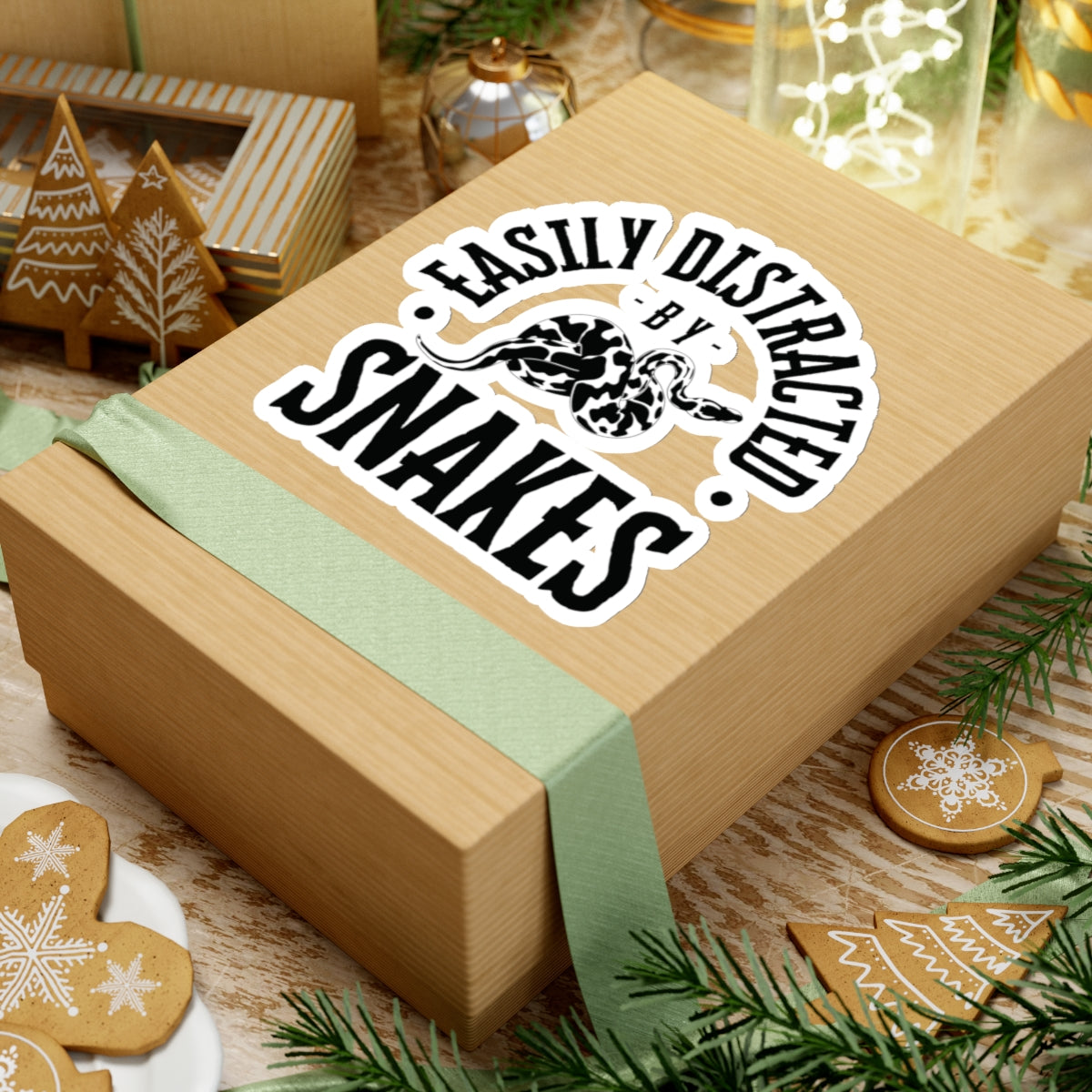 Easily Distracted by Snakes - Stickers
