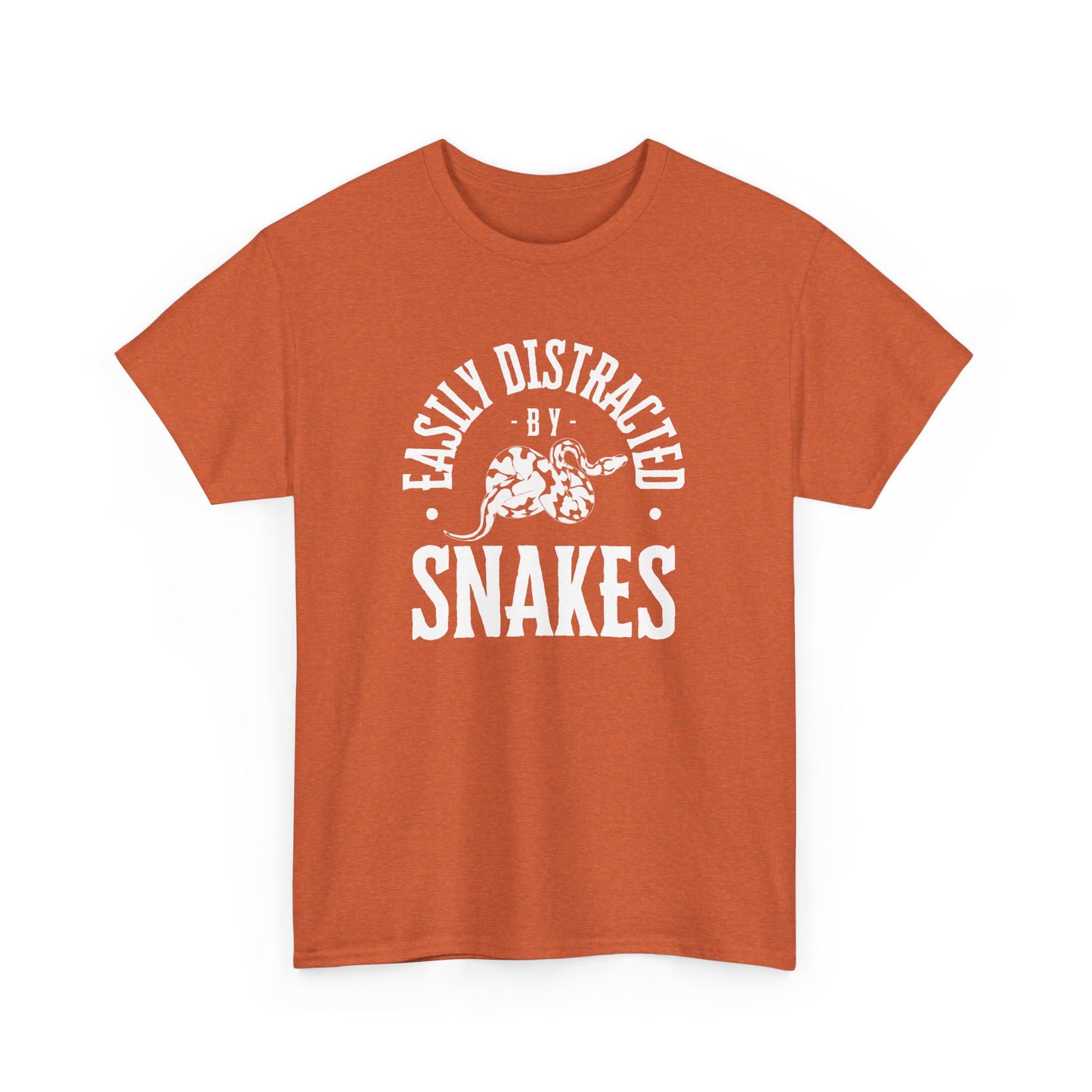Snake Lover T-Shirt - Easily Distracted by Snakes