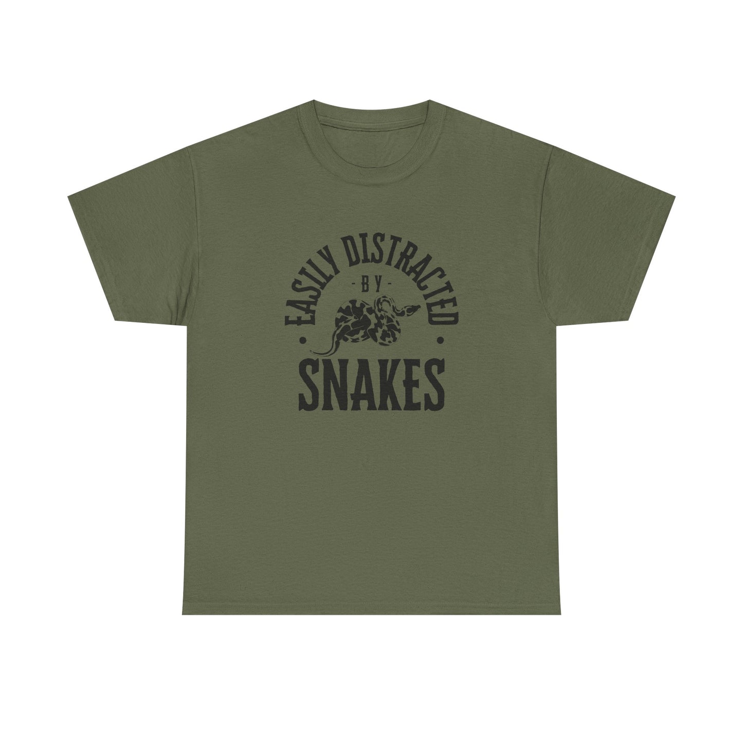 Snake Lover T-Shirt - Easily Distracted by Snakes