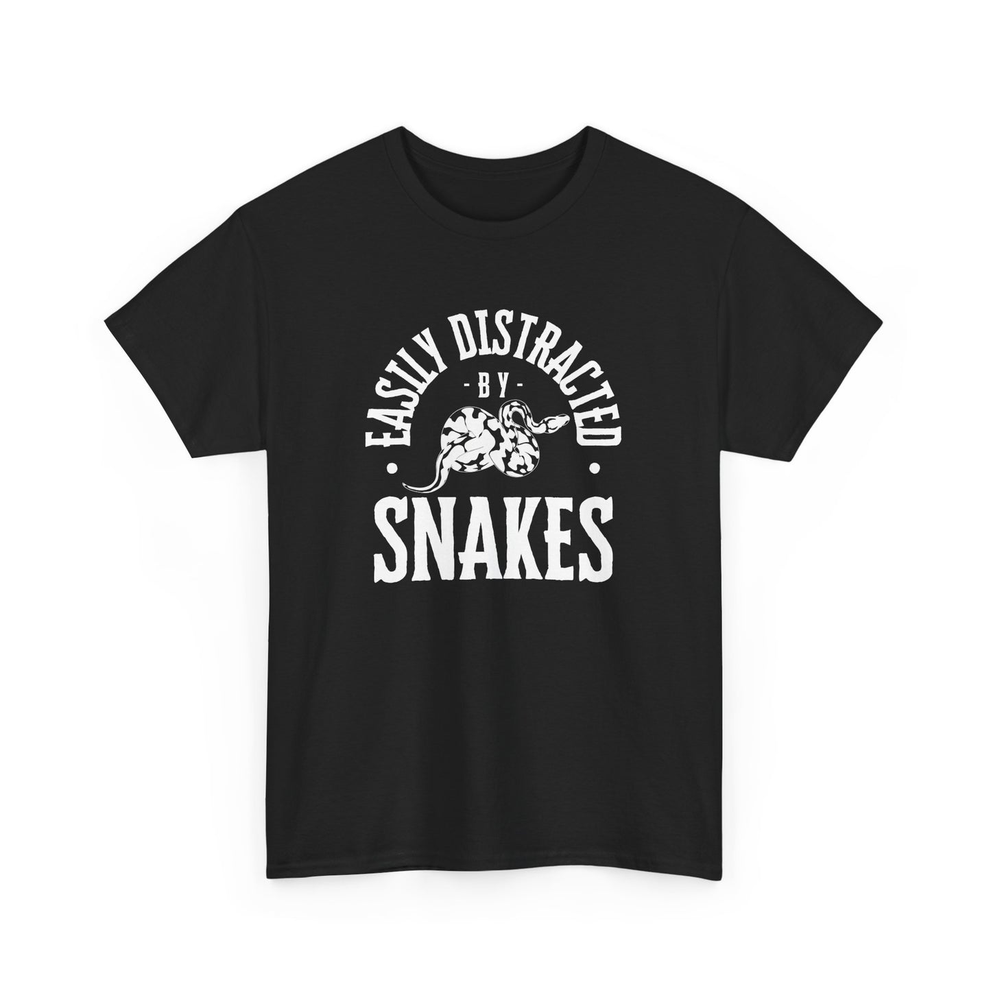 Snake Lover T-Shirt - Easily Distracted by Snakes
