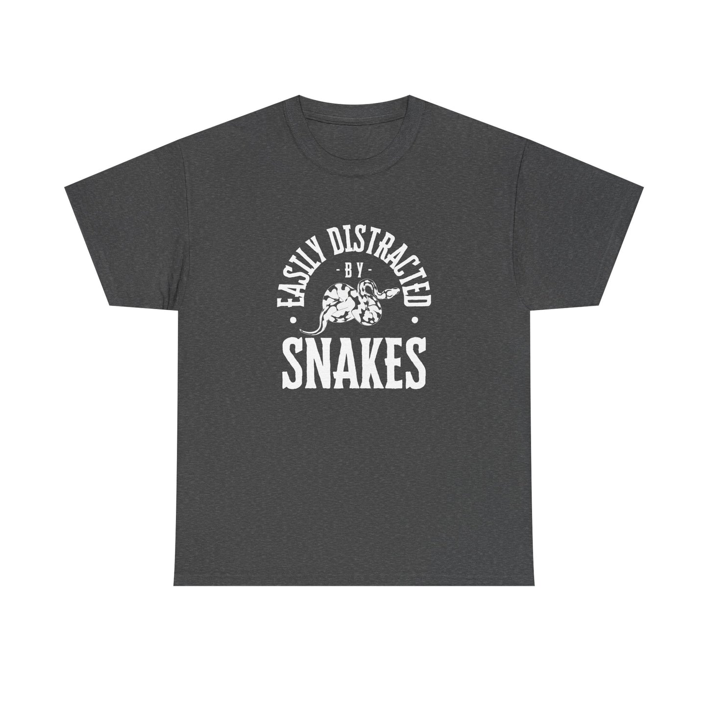 Snake Lover T-Shirt - Easily Distracted by Snakes