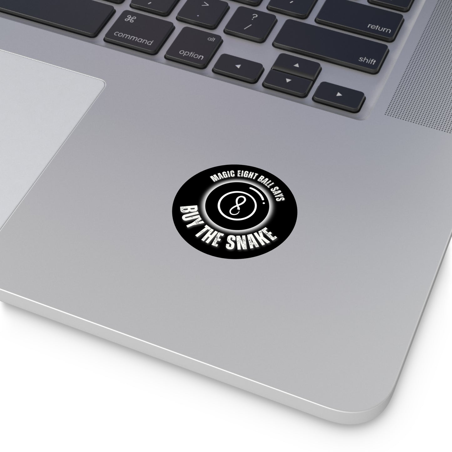 Magic 8 Ball Round Vinyl Stickers