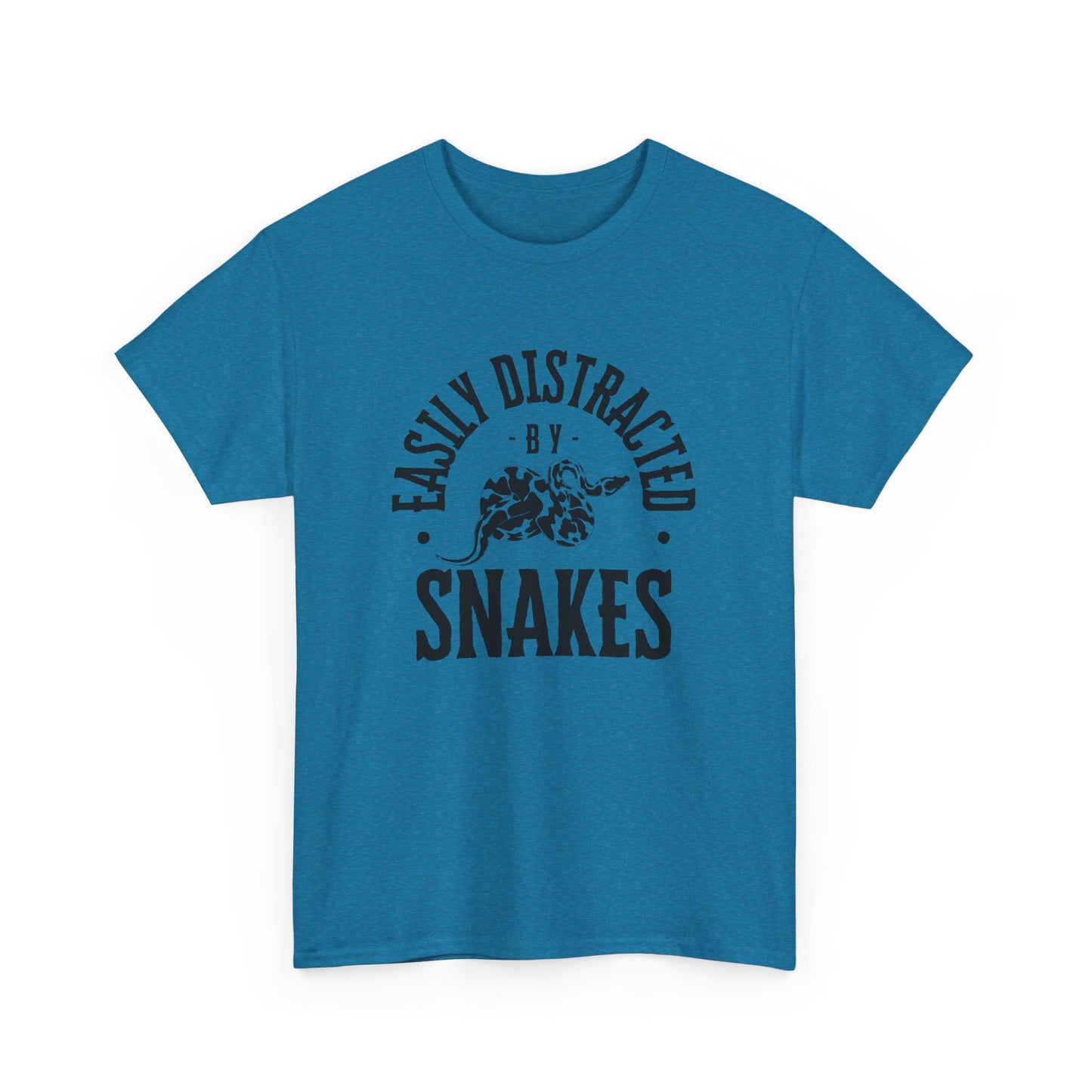 Snake Lover T-Shirt - Easily Distracted by Snakes