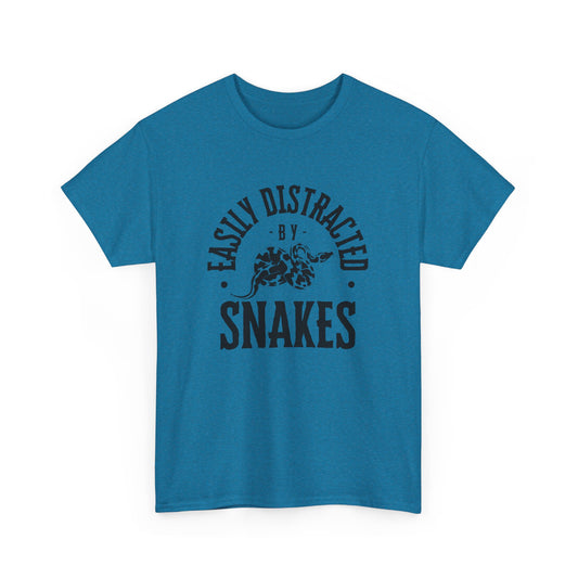 Snake Lover T-Shirt - Easily Distracted by Snakes