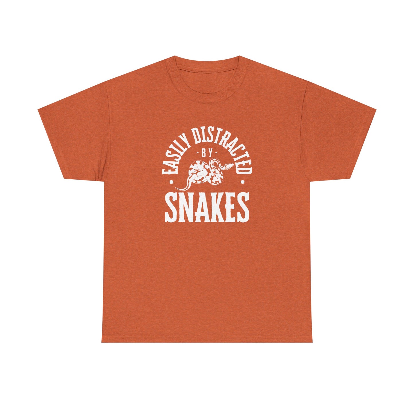 Snake Lover T-Shirt - Easily Distracted by Snakes