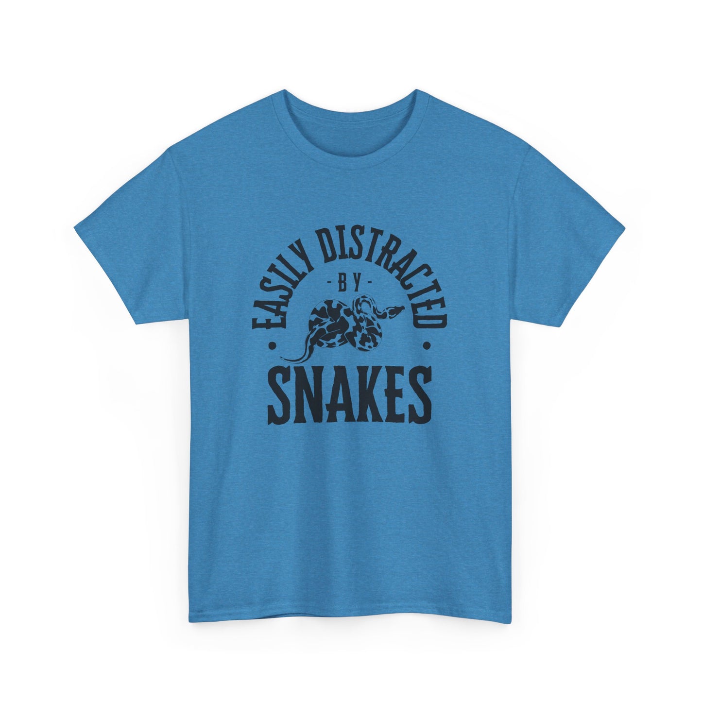Snake Lover T-Shirt - Easily Distracted by Snakes