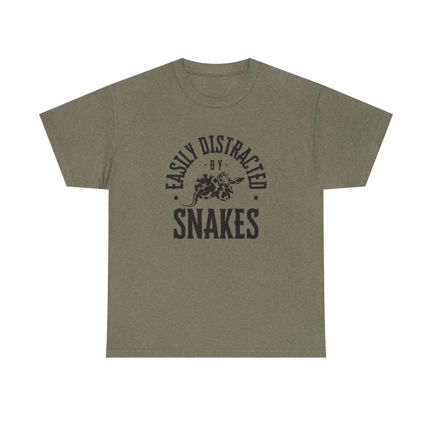 Snake Lover T-Shirt - Easily Distracted by Snakes