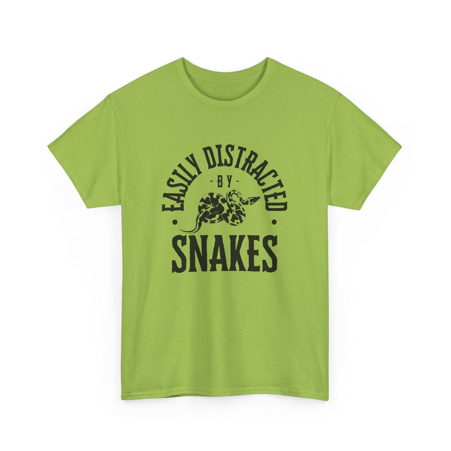 Snake Lover T-Shirt - Easily Distracted by Snakes