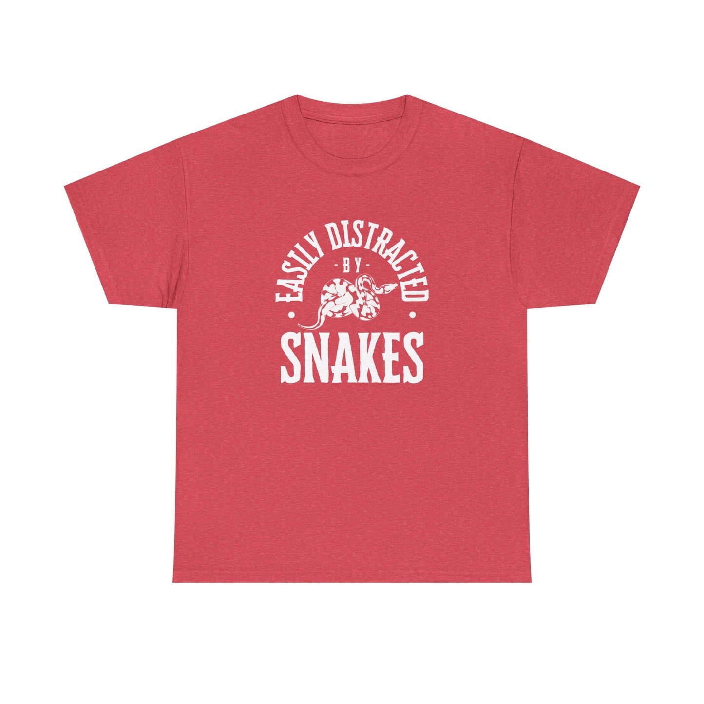 Snake Lover T-Shirt - Easily Distracted by Snakes