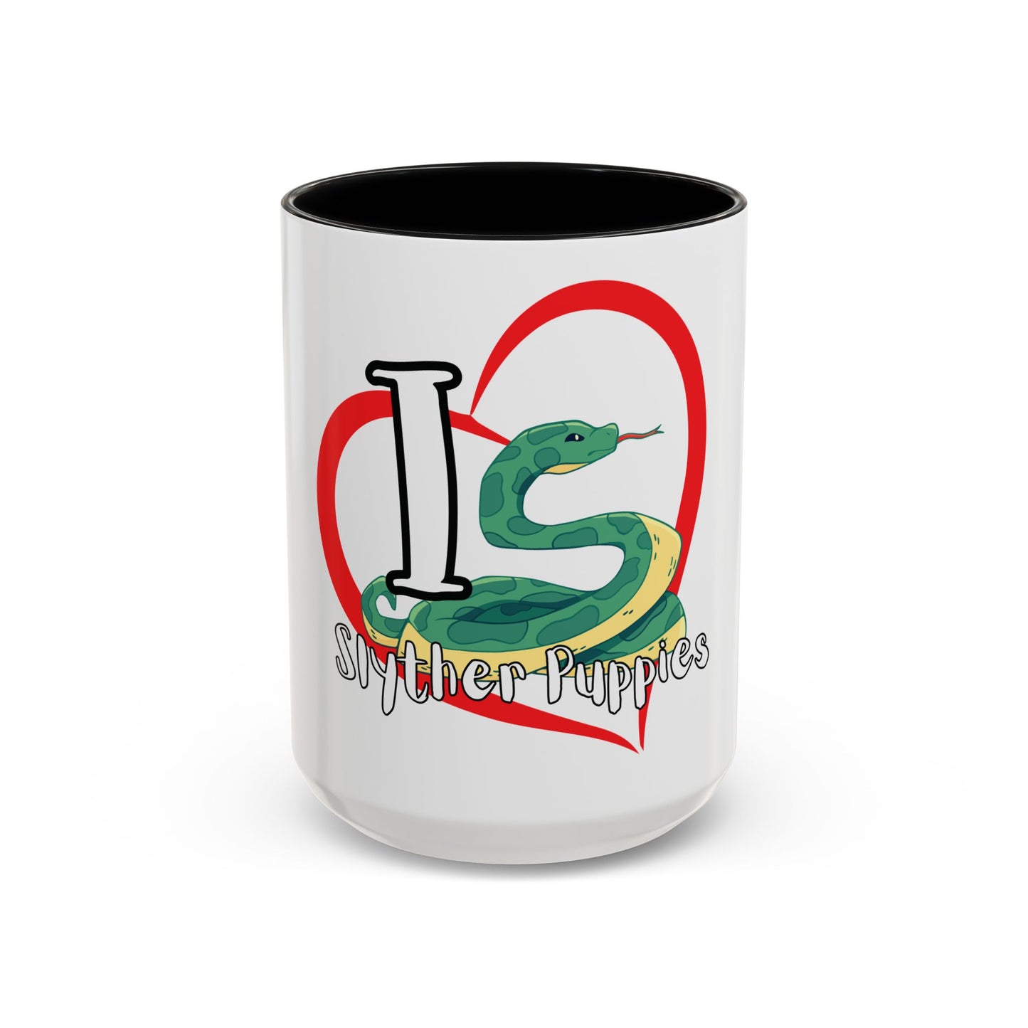I Love Slyther Puppies Coffee Mug (11, 15oz)