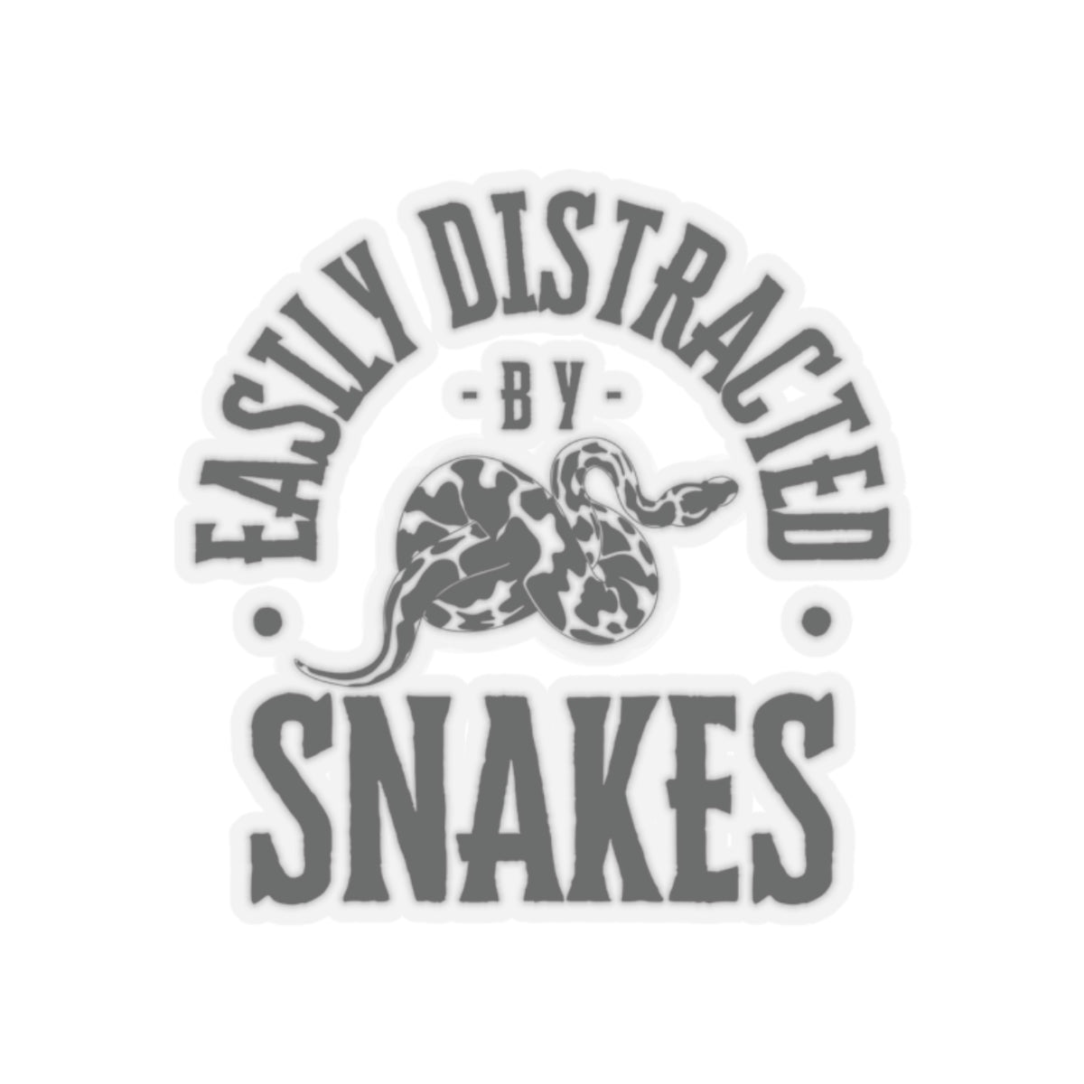 Easily Distracted by Snakes - Stickers