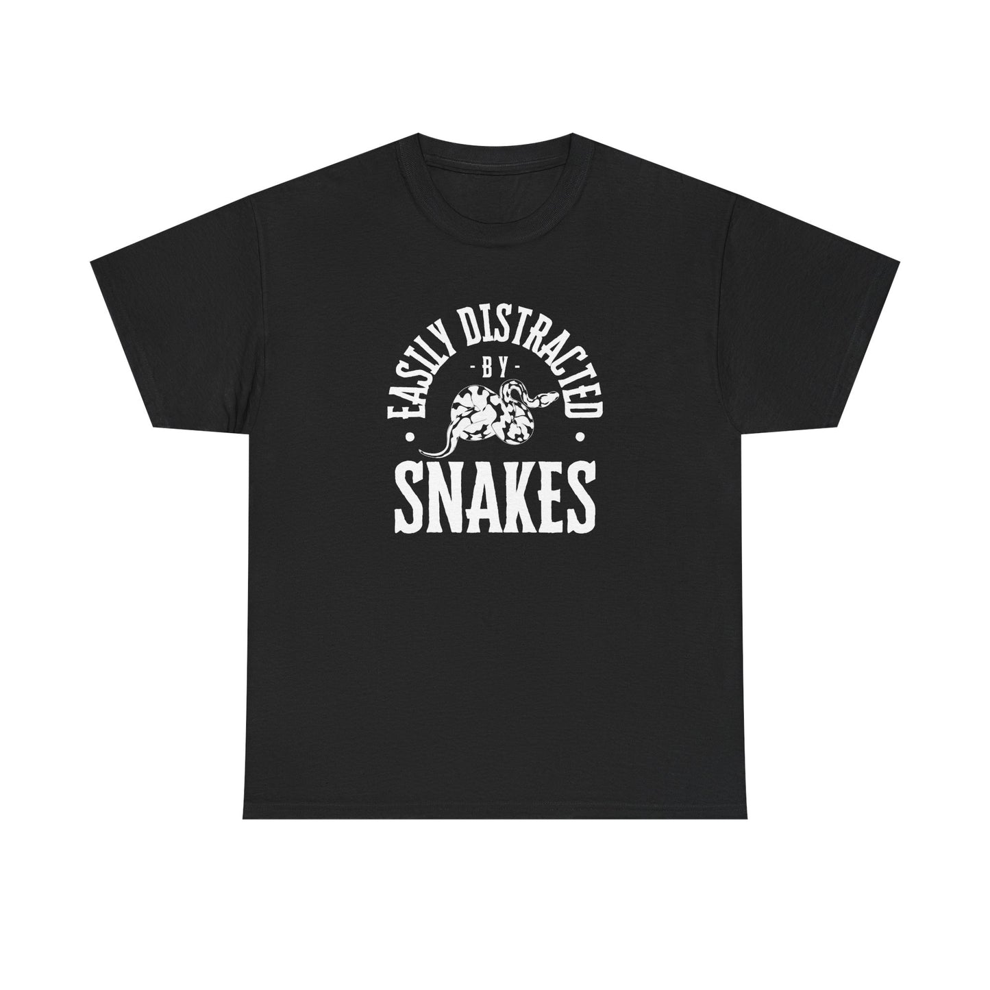 Snake Lover T-Shirt - Easily Distracted by Snakes