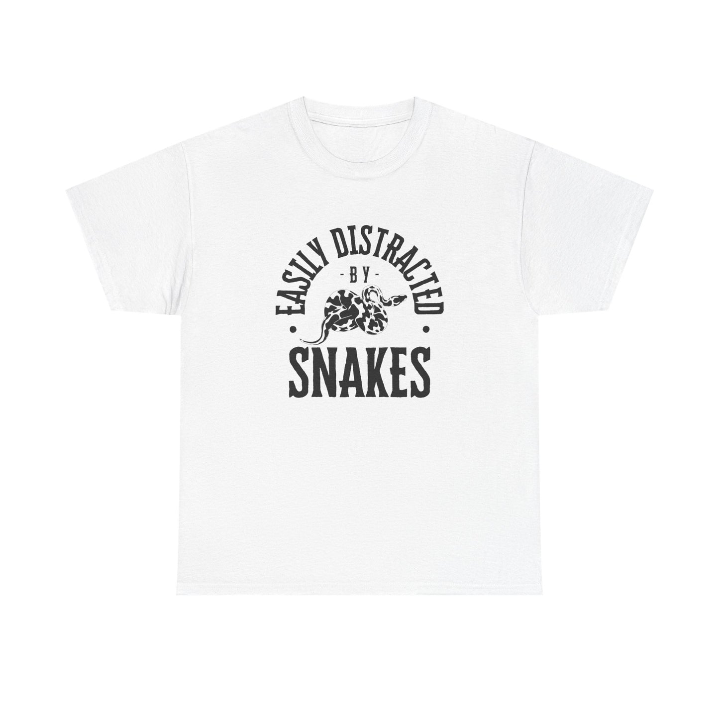 Snake Lover T-Shirt - Easily Distracted by Snakes