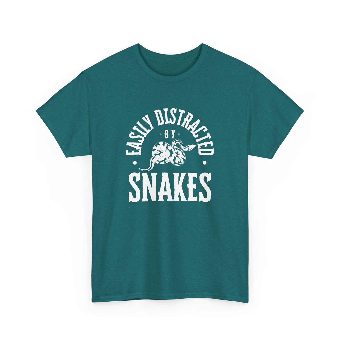 Snake Lover T-Shirt - Easily Distracted by Snakes