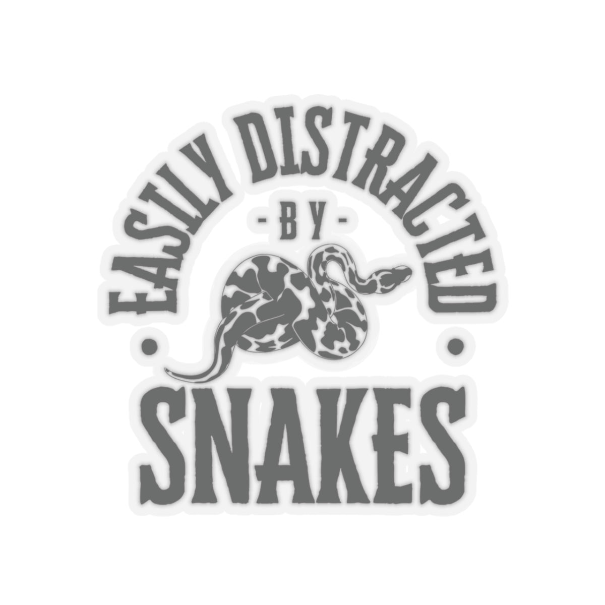Easily Distracted by Snakes - Stickers