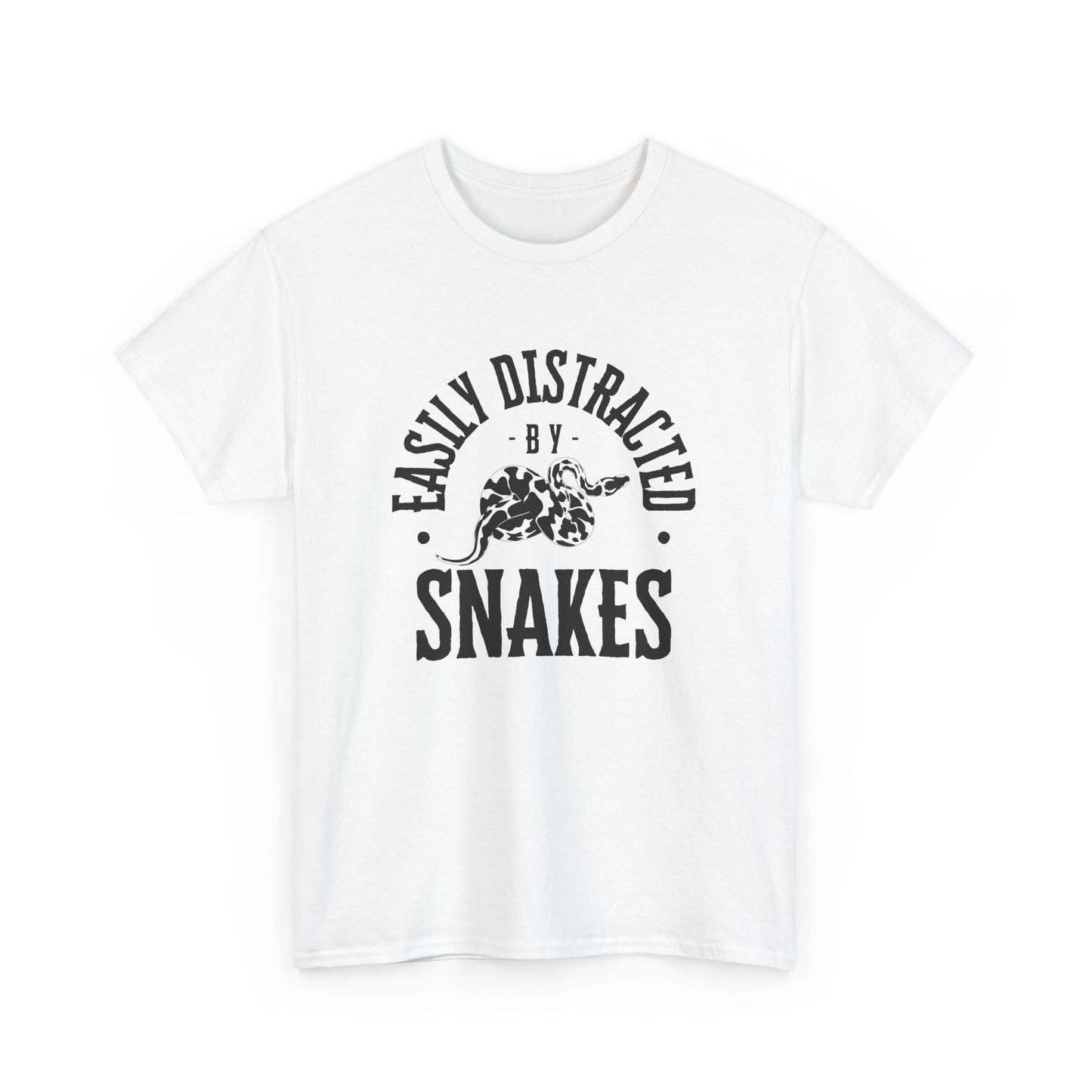 Snake Lover T-Shirt - Easily Distracted by Snakes