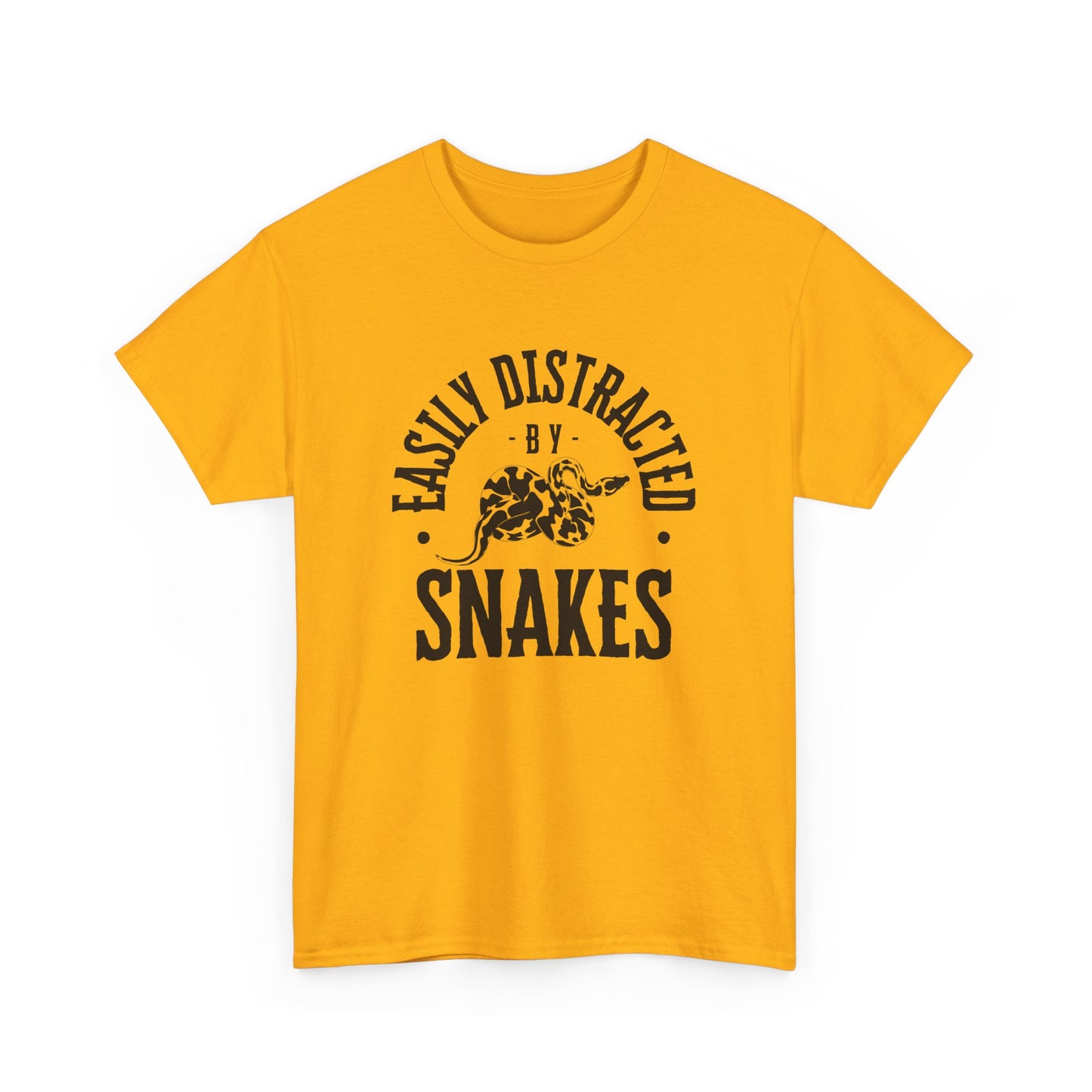 Snake Lover T-Shirt - Easily Distracted by Snakes