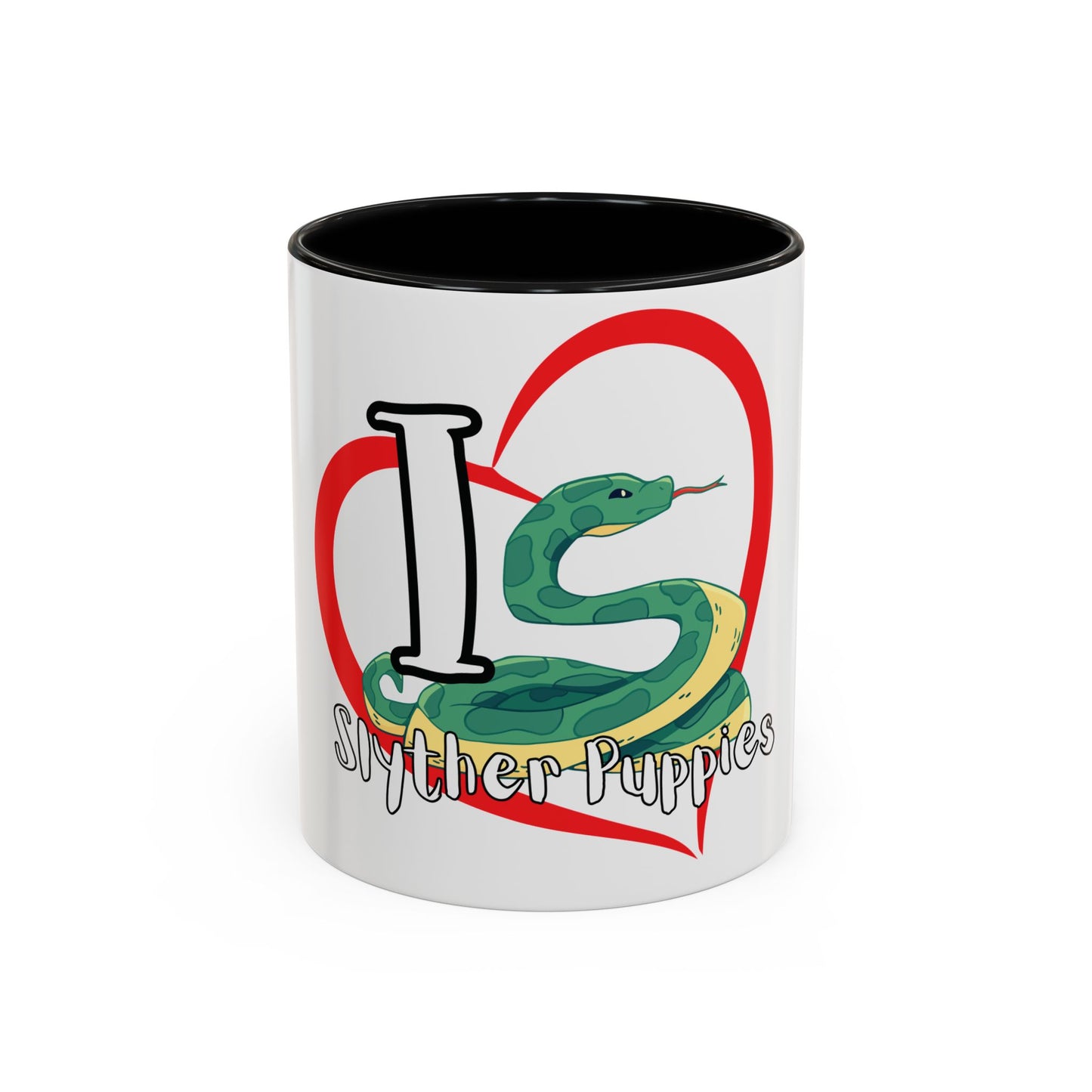 I Love Slyther Puppies Coffee Mug (11, 15oz)