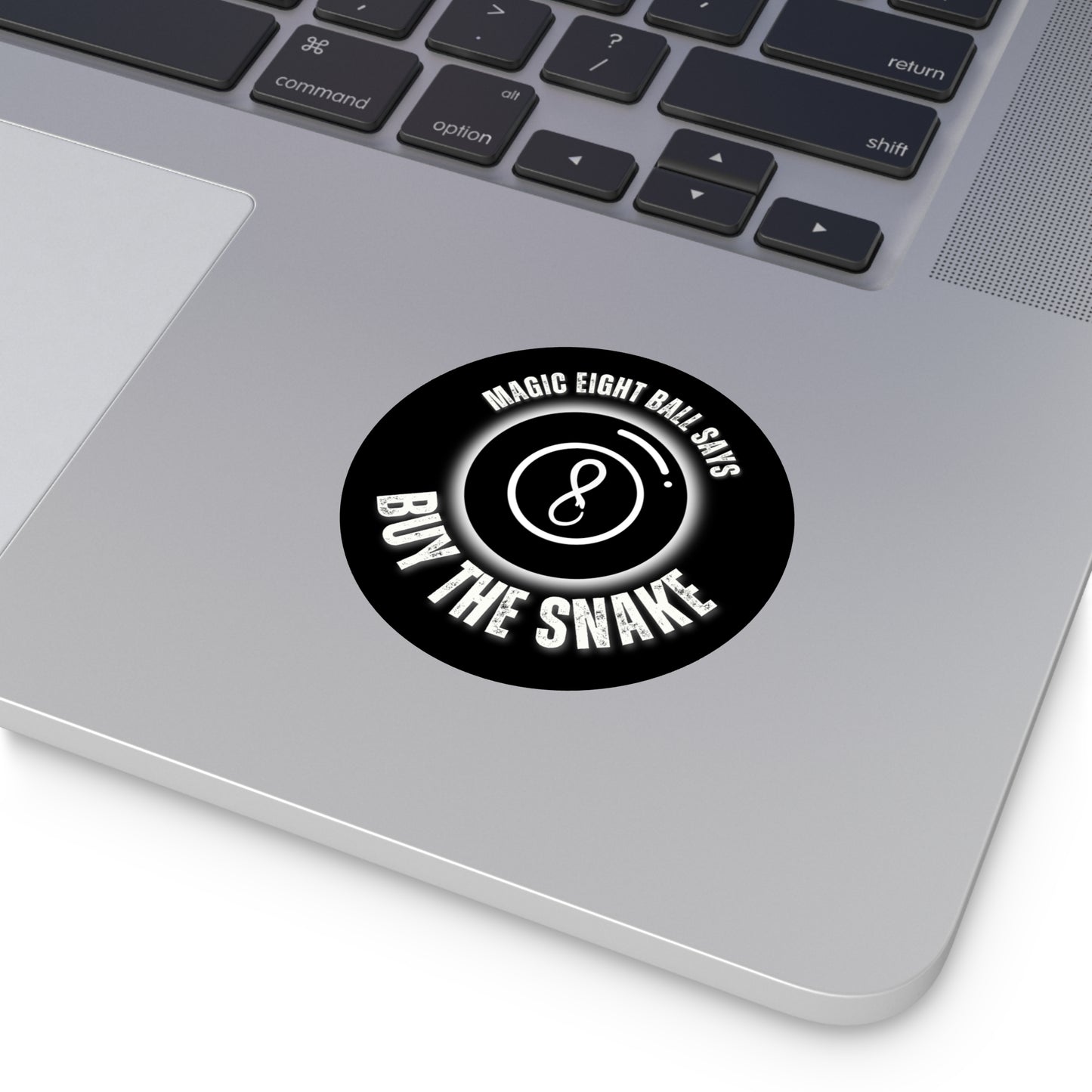 Magic 8 Ball Round Vinyl Stickers