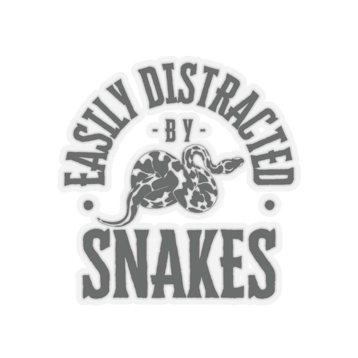 Easily Distracted by Snakes - Stickers