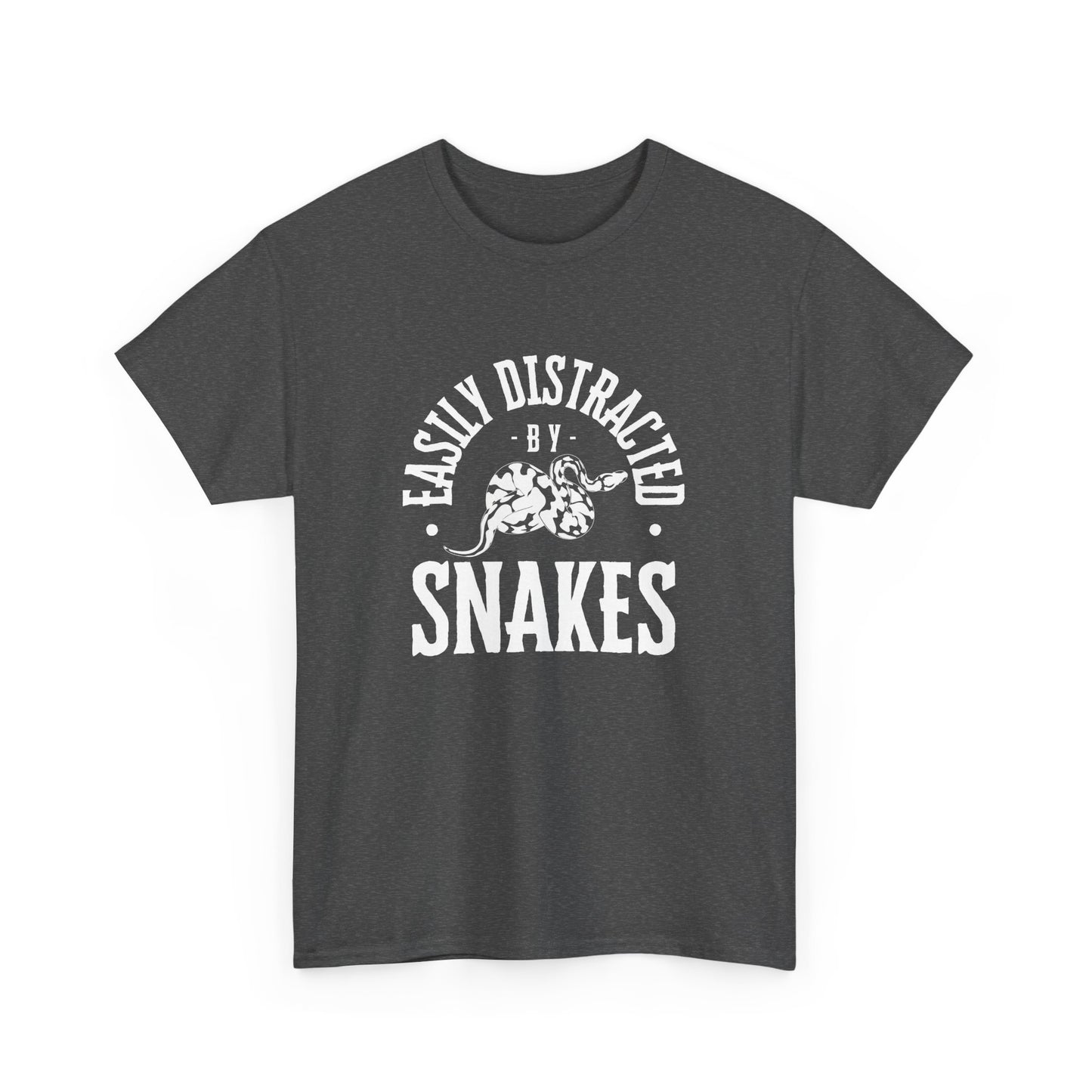 Snake Lover T-Shirt - Easily Distracted by Snakes