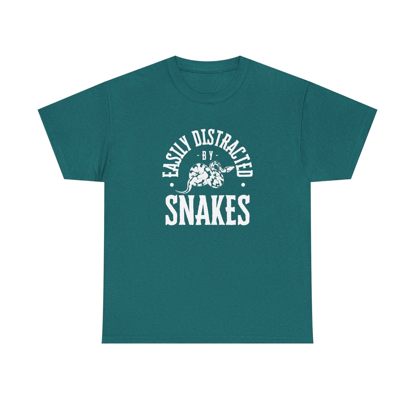 Snake Lover T-Shirt - Easily Distracted by Snakes