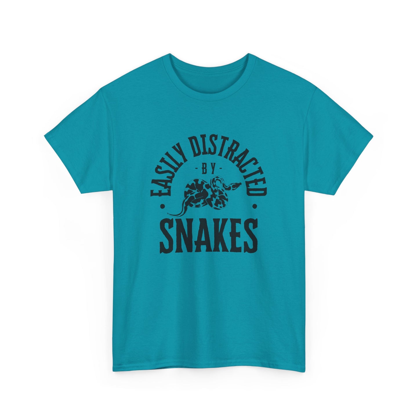 Snake Lover T-Shirt - Easily Distracted by Snakes
