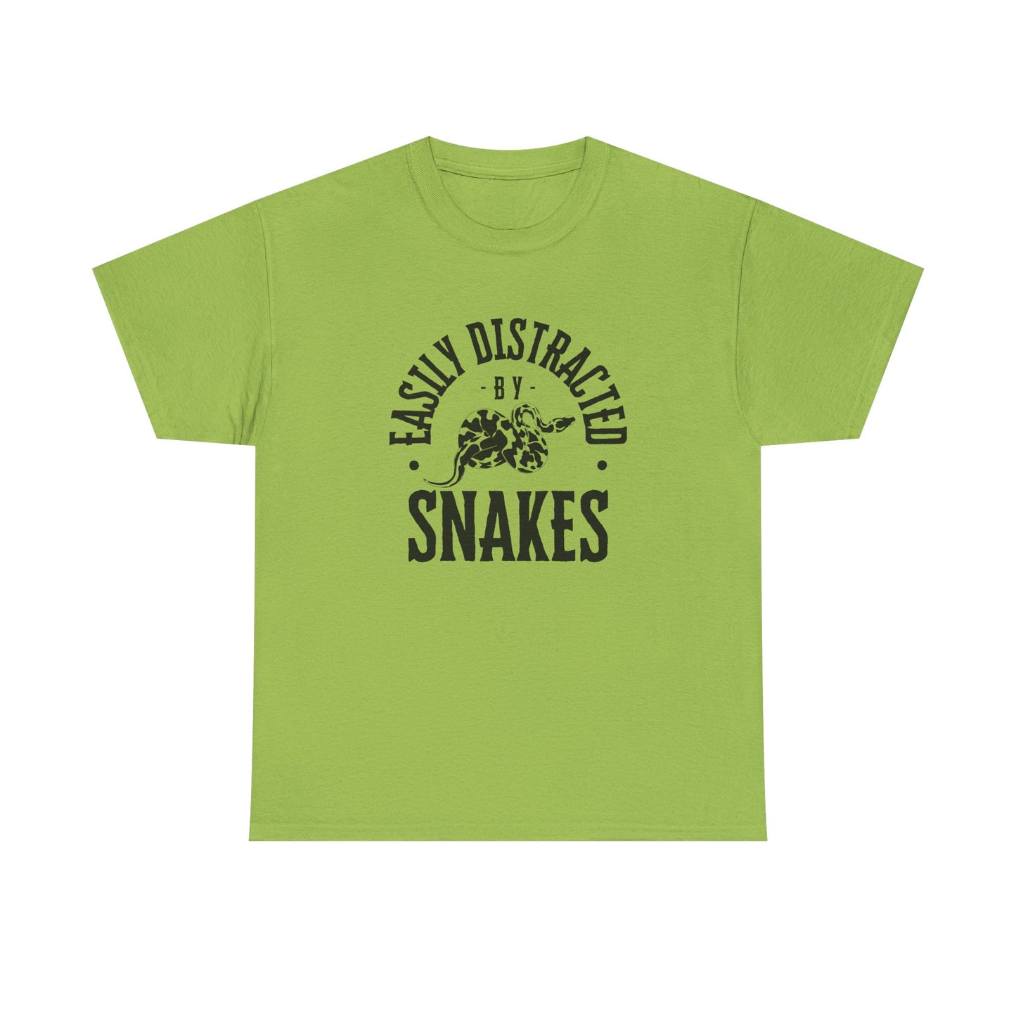 Snake Lover T-Shirt - Easily Distracted by Snakes